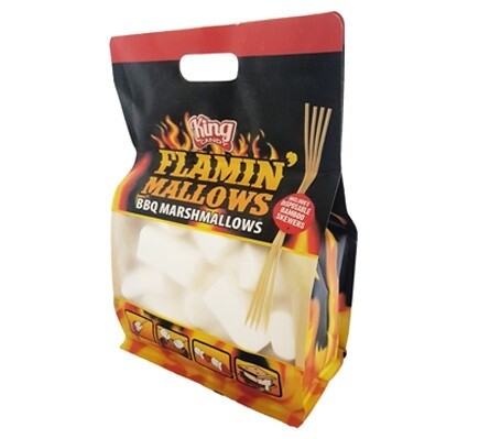 Flamin Mallows King Candy 400g Bag