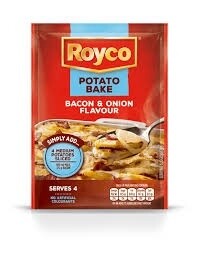 Royco Potato Bakes 40g Sachet Bacon &amp; Onion