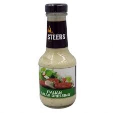 Steers Italian Salad Dressing 375ml Bottle