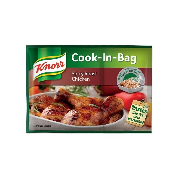 Knorr Spicy Roast Chicken Cook in Bag 35g Bag
