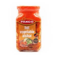 Hot Vegetable  Pakco Atchar 385g Jar