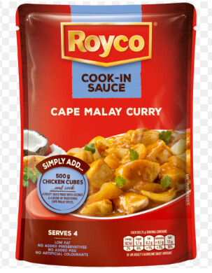 Royco wet cook in sauces 415g pack Cape Malay