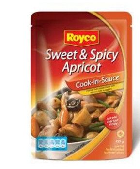 Royco wet cook in sauces 415g Pack Sweet &amp; Spicy Apricot