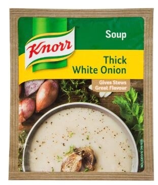 Knorr White Onion Soup 50g Sachet