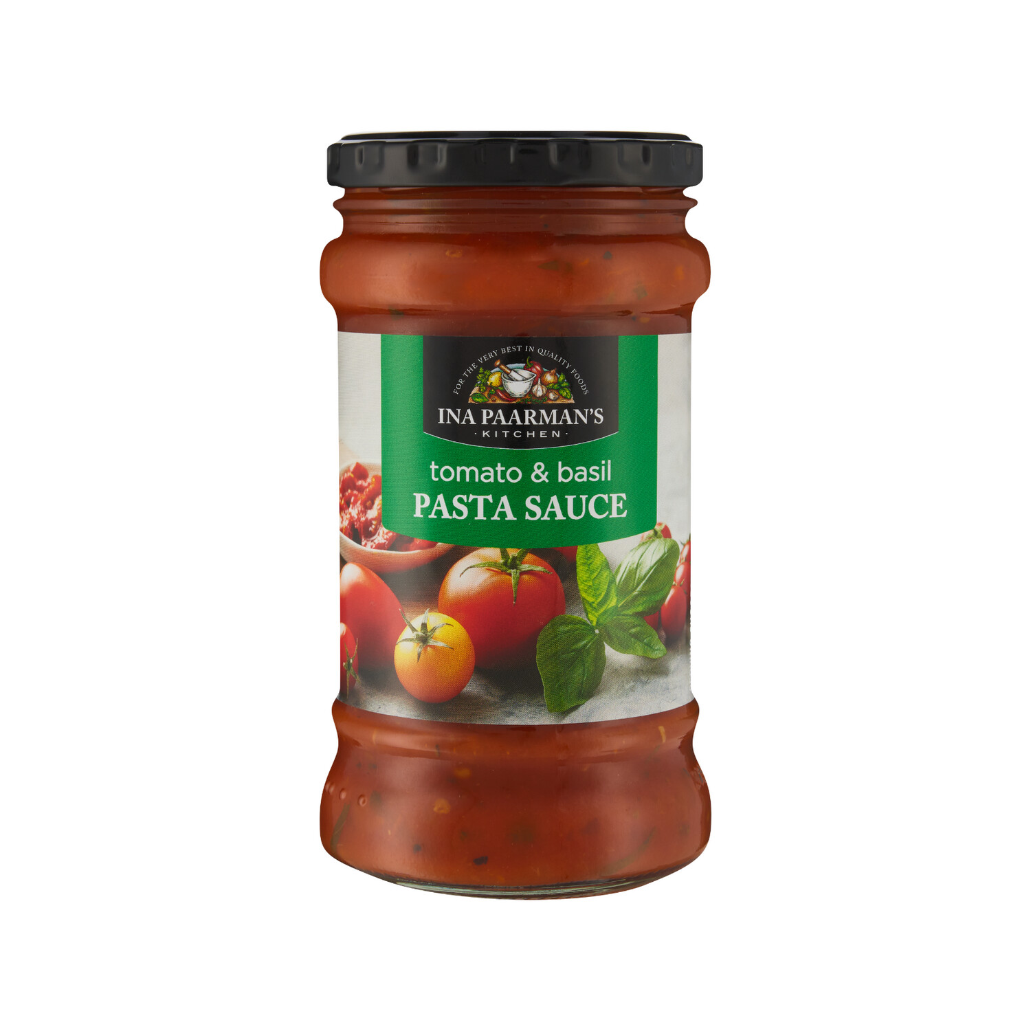 Tomato &amp; Basil Ina P/Man Pasta Sauce 400g Jar