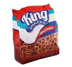 Pretzel Salted King Snack 200g Pack