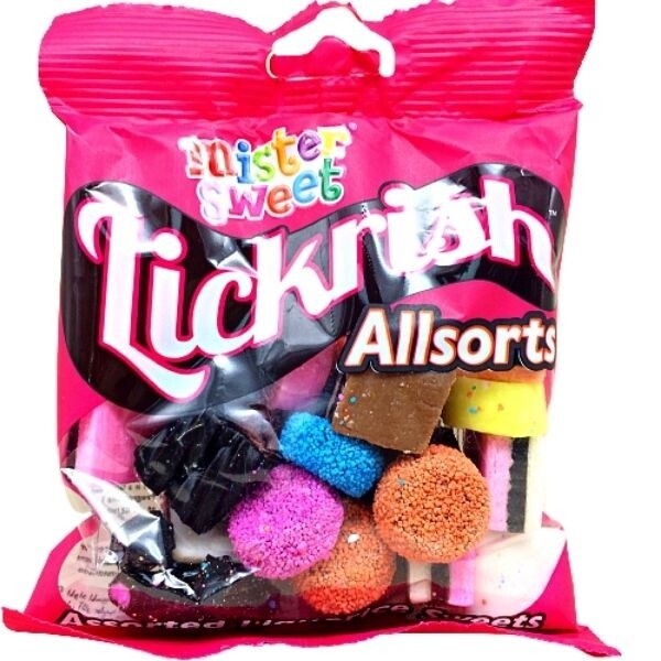 Mr Sweet Lickrish Allsorts 150g Bag