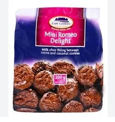 Mini Romeo Delight Cape Cookies 200g Bag