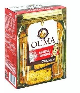 Muesli Ouma Rusks Chunky 500g Box