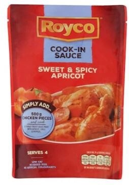 Royco Cook in Sauce Sweet &amp; Spicy Apricot