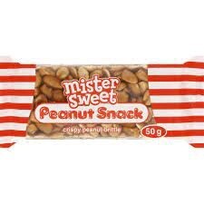 Mr Sweet Peanut Snack 50g Bar