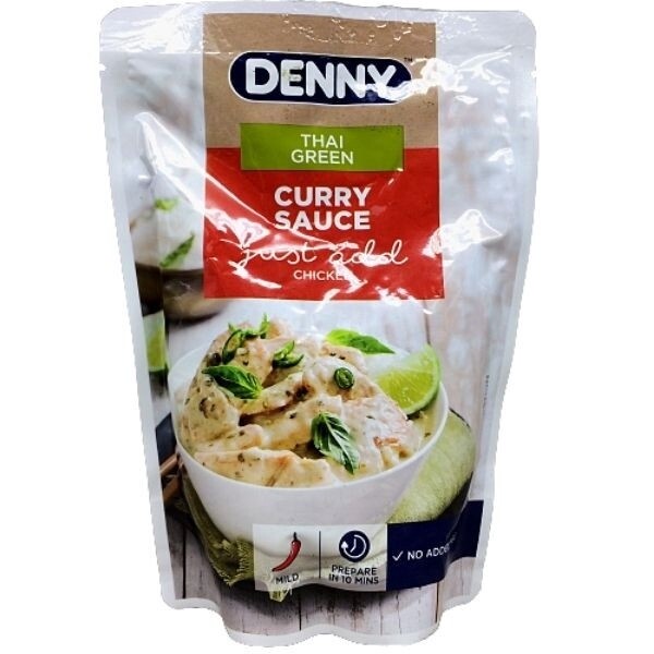 Thai green curry Denny's curry sauces 415g Pack