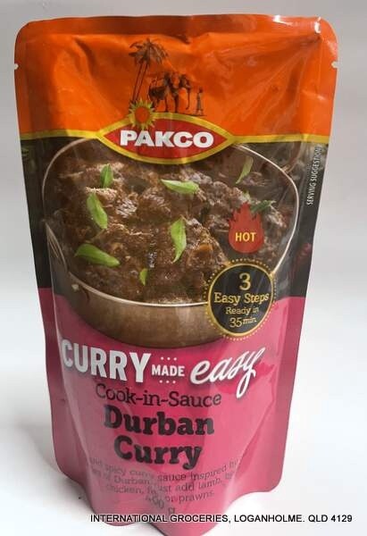 Mild Durban Curry Pakco Curry Made Easy 400g Pack