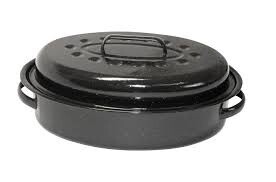 Enamel Finish LK Oval Casserole (Medium) 1x4,0 Litre