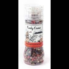 Rainbow Peppercorns Funky Ouma Grinders 140g Bottle