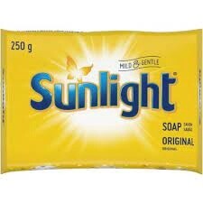 Single Bars Sunlight Laundry Soap 250g Bars
