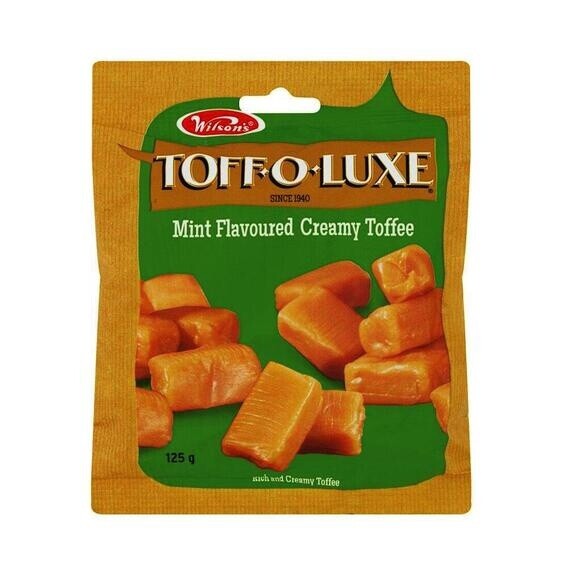 Mr Sweet creamy toffee mint 125g Pack