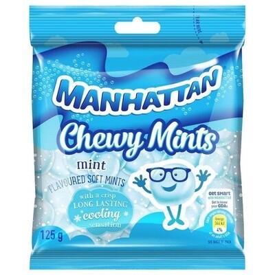 Mint Manhattan Chewy Mints 125g Pack