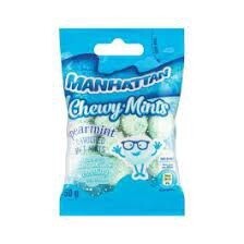 Spearmint Manhattan Chewy Mints 125g Pack