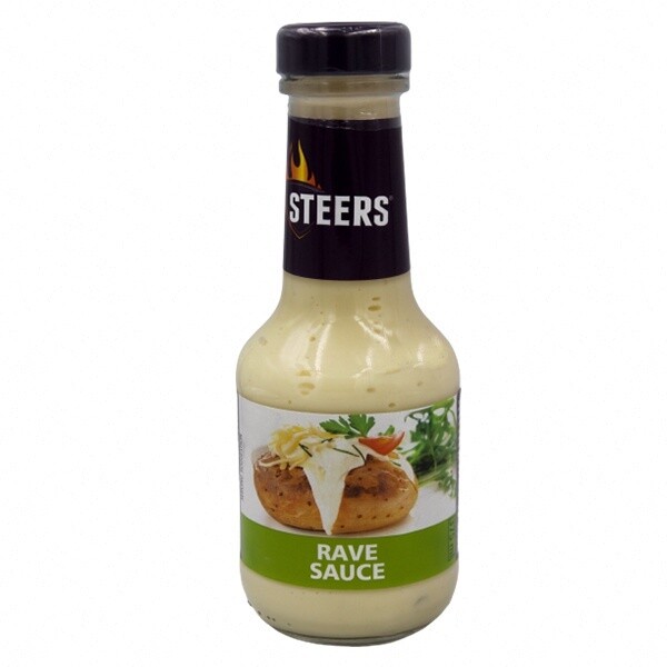 Steers Rave Sauce 375ml Bottle