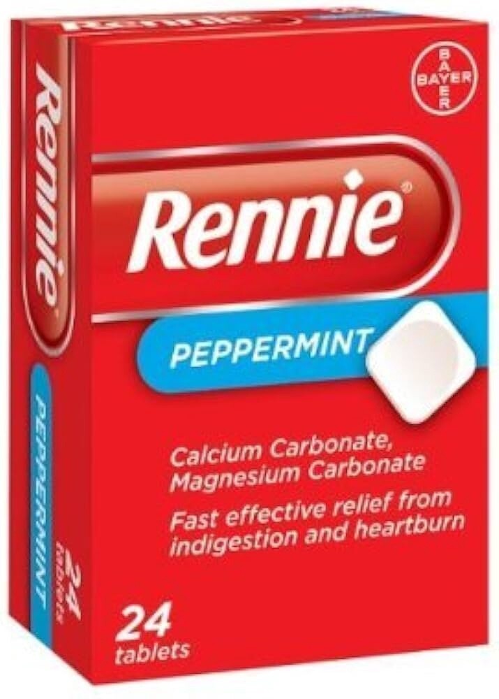 Spearmint Rennies 24 units