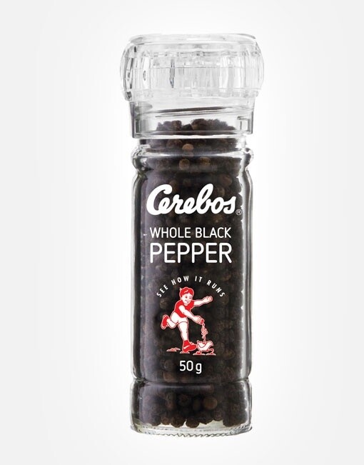 Cerebos Black Pepper Grinder 50g