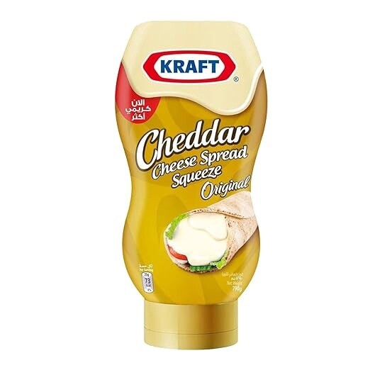 Cheddar Cheese Spread Squeeze 440g