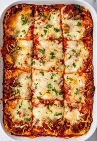 Ready Made Meal Beef Lasagna