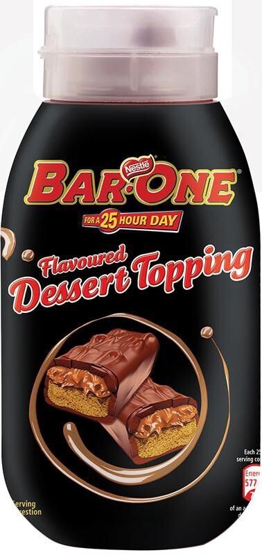 Bar One Nestle Dessert Topping 500ml