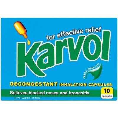 Decongestant Capsules Karvol (AMKA)