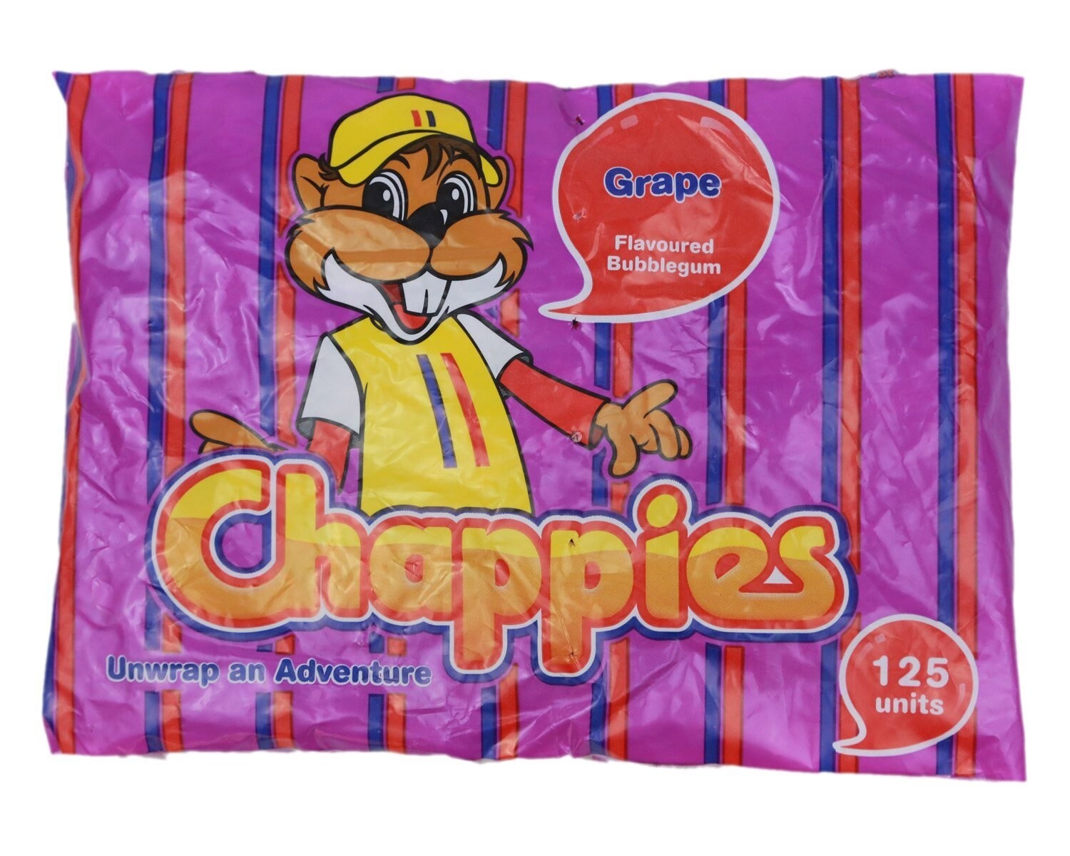 Grape Chappies Bubble Gum