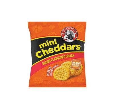 Mini Cheddars Bacon  Bakers