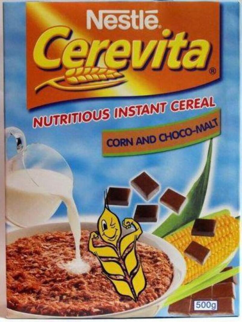 Corn &amp; Chocmalt Nestle Cerevita (Zim)