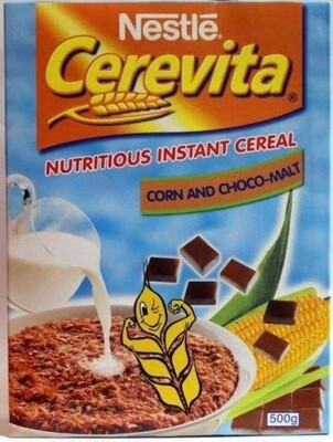 Corn &amp; Chocmalt Nestle Cerevita (Zim)
