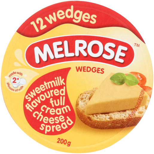Sweet Milk Melrose Cheese Wedges