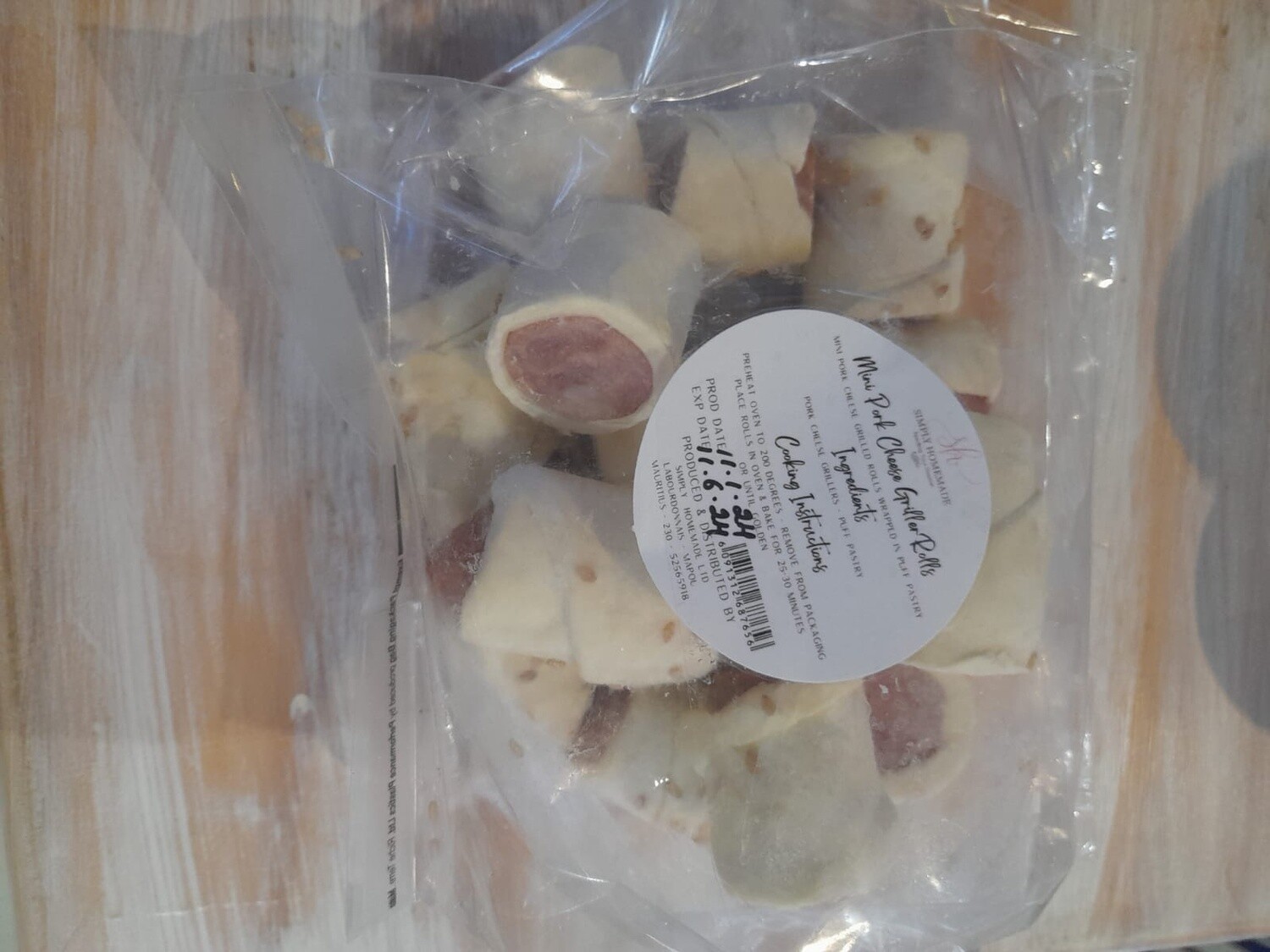 Mini Pork Cheesegrillers