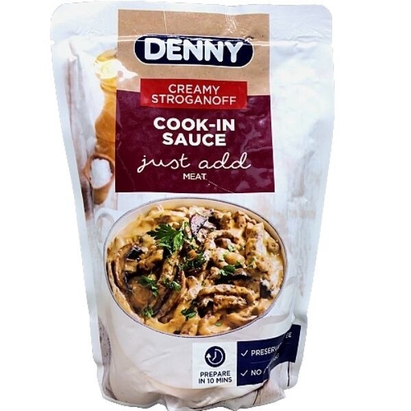 Creamy Stroganoff Denny&#39;s cook in sauce