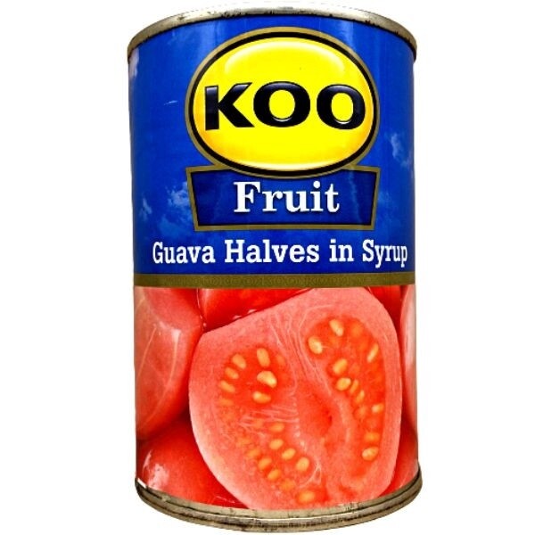 Guava Halves Koo Canned Fruit