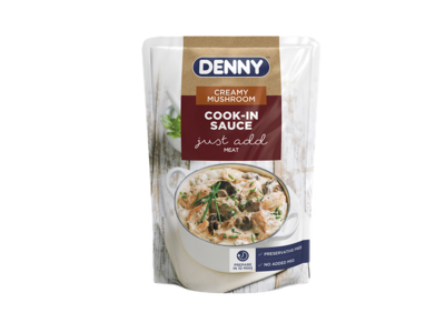 Creamy Mushroom Denny&#39;s cook in sauce