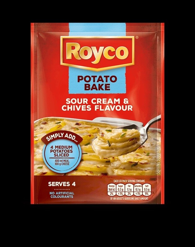 Royco Potato Bakes 41g Sachet Sour Cream &amp; Chives