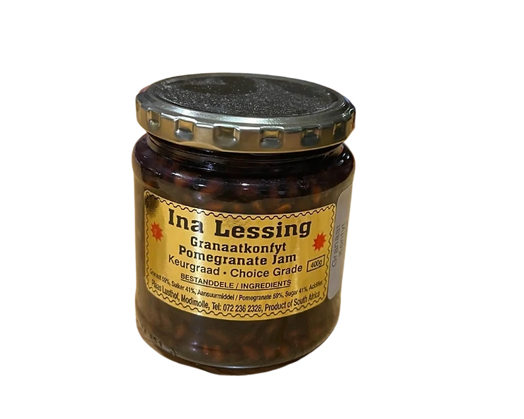 Pomegranate Lessing Jam