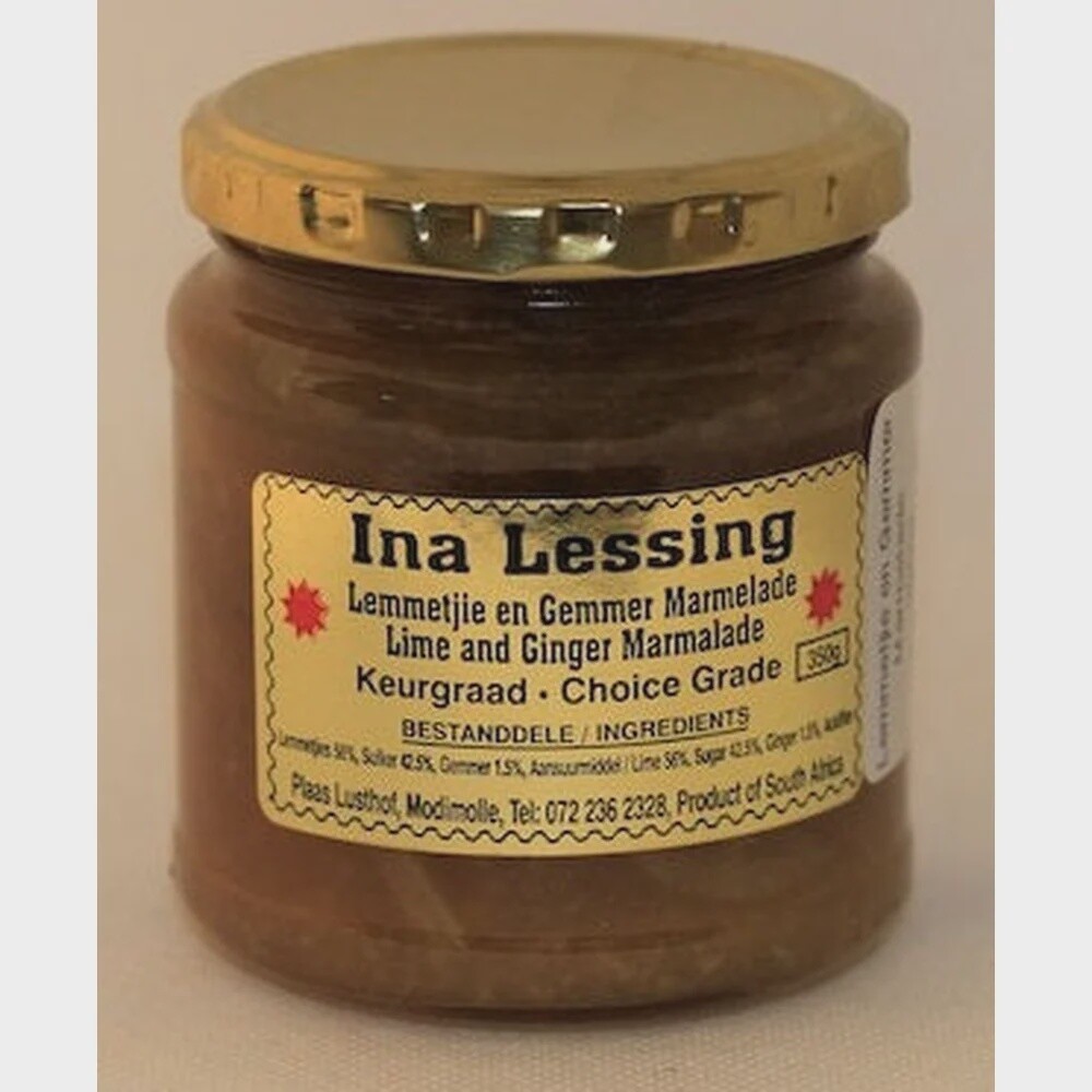 Lime &amp; Ginger Marmalade Lessing Jam