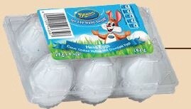 Hens Eggs 6&#39;s Easter