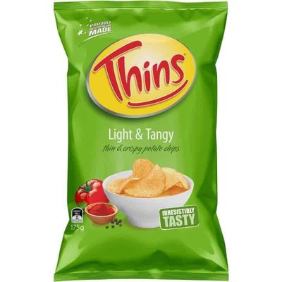 Thins Light &amp; Tangy 175g