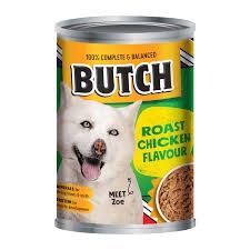 Roast Chicken Butch Dog Food 820g Tin