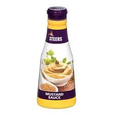 Steers Sauce  Mustard- sqz bottle 375ml