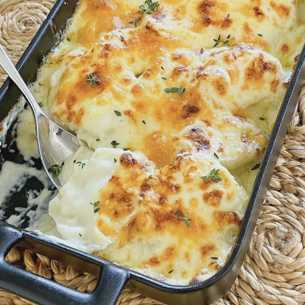 Potato Bake Creamy Garlic