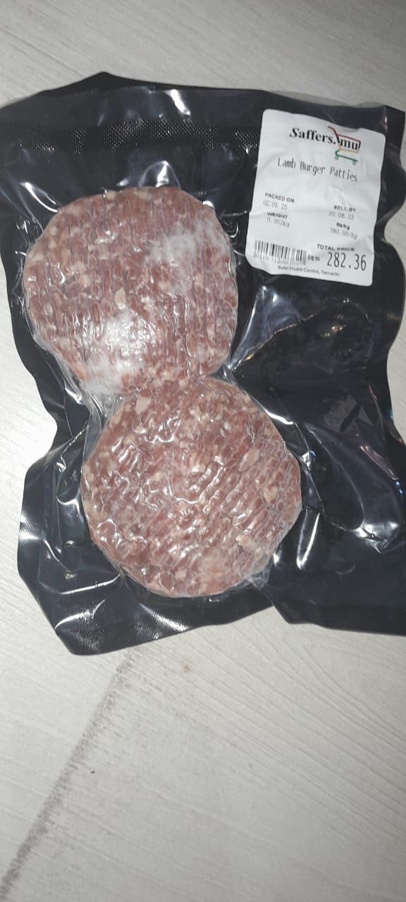 Lamb Burger Patties