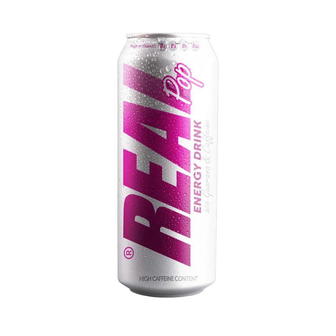 REAL Pop Energy Drink 500ml