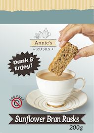 Rusks Sunflower Bran